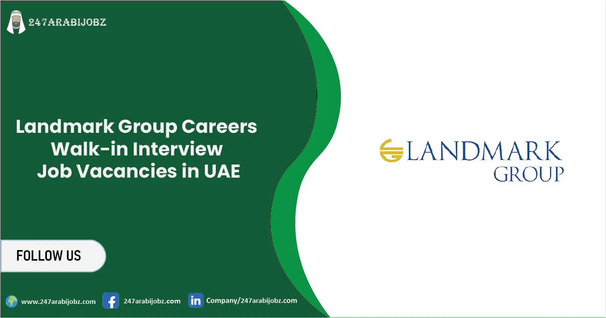 Landmark Group Careers 2026 | Walk-in Interview Job Vacancies in UAE 1 Landmark Group Careers