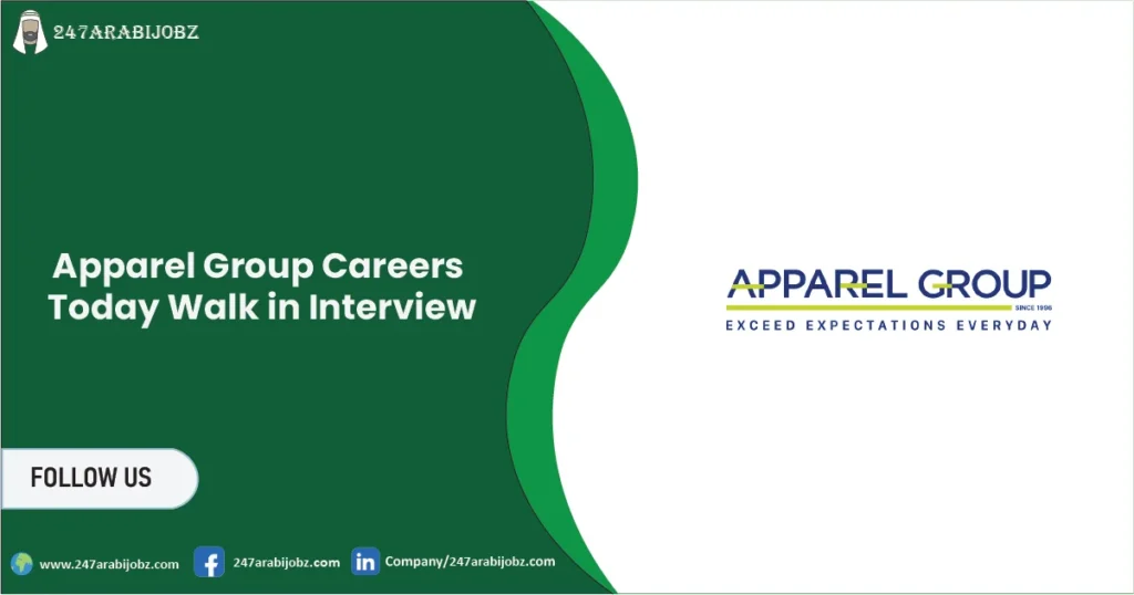 Apparel Group Careers 2026 | Update Walk in Interview 1 Apparel Group Careers