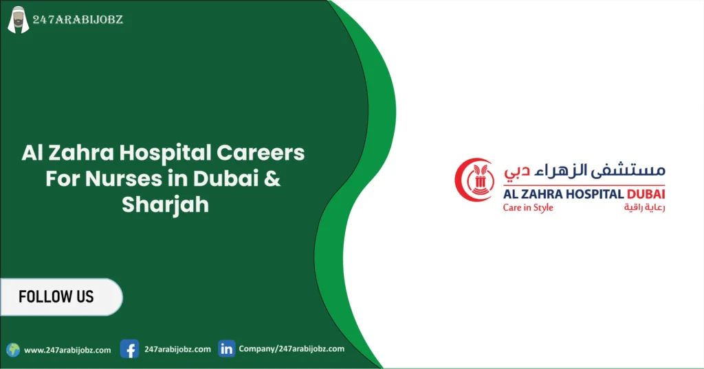 Al Zahra Hospital Careers For Nurses in Dubai & Sharjah 1 Al Zahra Hospital Careers